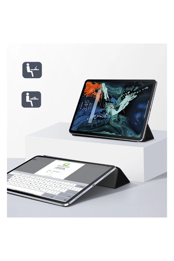 Si̇mpli̇sm Y-Type İpad Pro 11 İnch Pu Deri̇ Manyeti̇k Kapak Kılıf-(5775) - Gms3889-8888