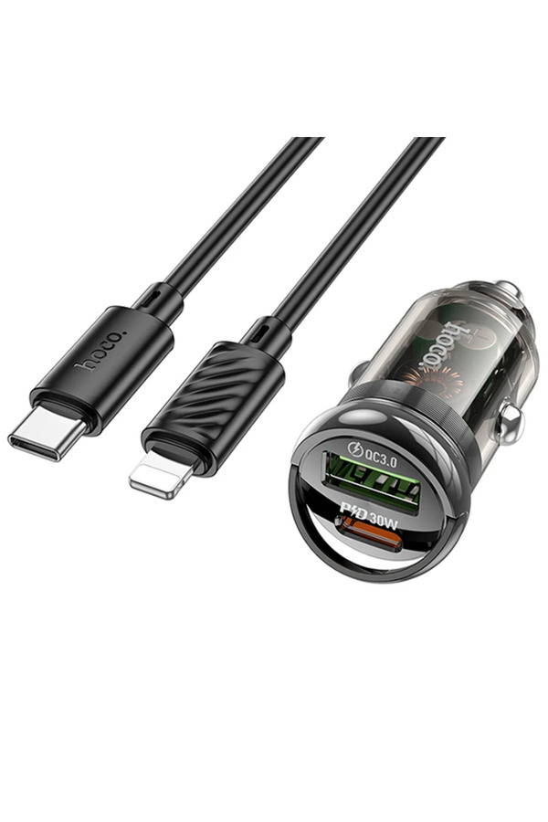 Z53A Vi̇si̇on Pd30W Type-C + Usb Qc3.0 Gi̇ri̇şli̇ Araç Çakmaklık Hızlı Şa - Dropx1776-5479
