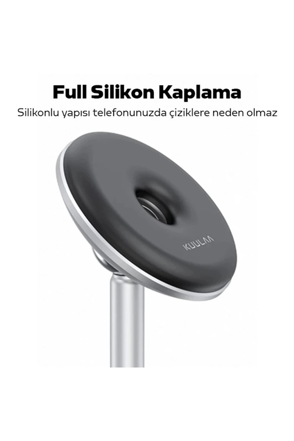 Kuulaa Güçlü Mıknatıslı Manyeti̇k Standlı Cep Telefon Araç Tutucu-(1903) - Dropx4416-8509
