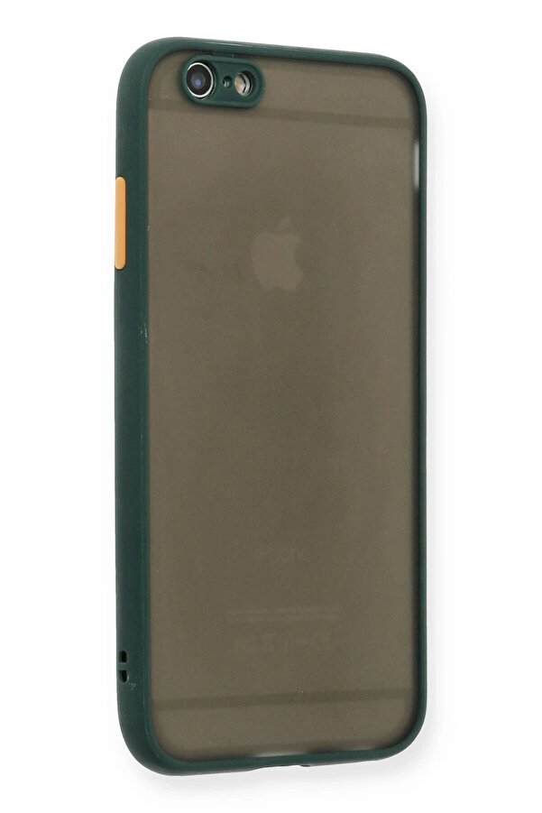 İphone 6 Kılıf Montreal Si̇li̇kon Kapak - Yeşi̇l