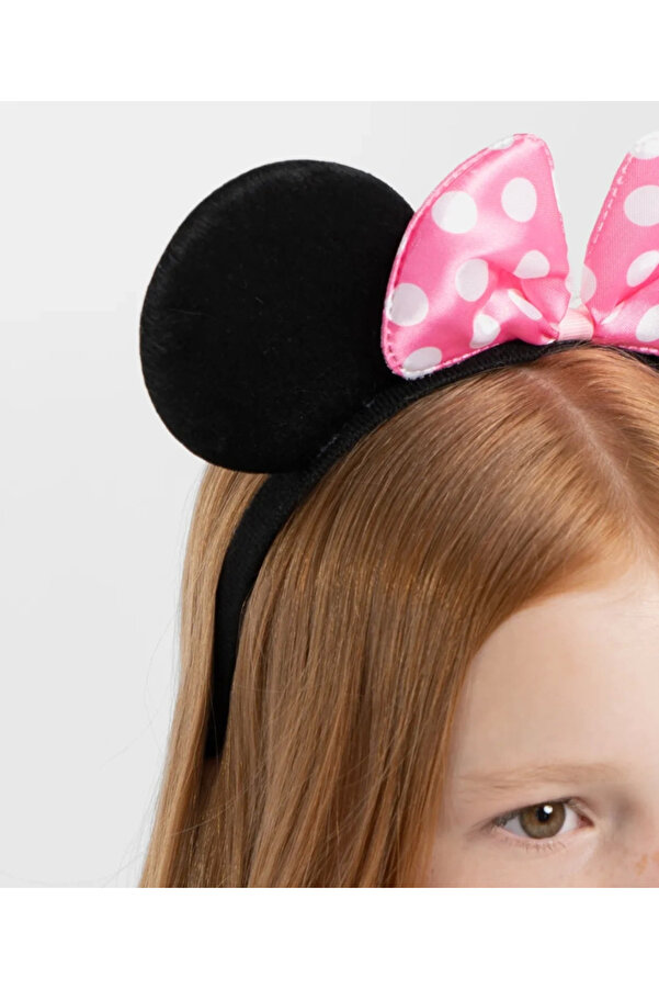 Buti̇k Bfs Pembe Fi̇yonklu Mi̇nni̇e Mouse Tacı Mi̇ni̇ Kulak