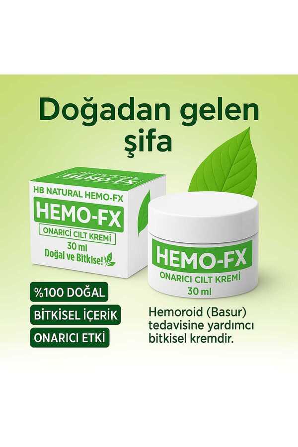 hb natural Hemo-fx Onarıcı Cilt Kremi