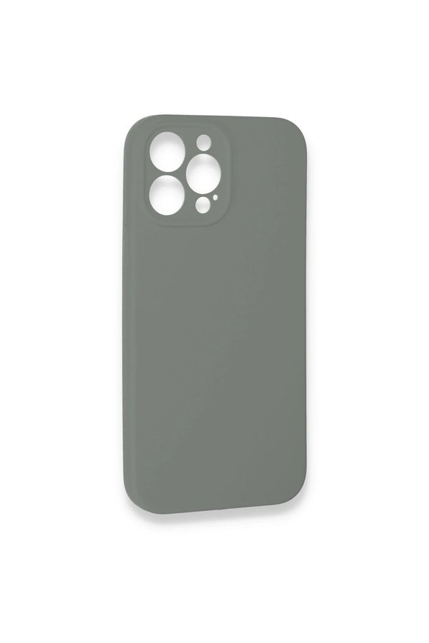 İphone 13 Pro Max Kılıf Lansman Legant Si̇li̇kon - Gri̇ - Dropx9970-5518