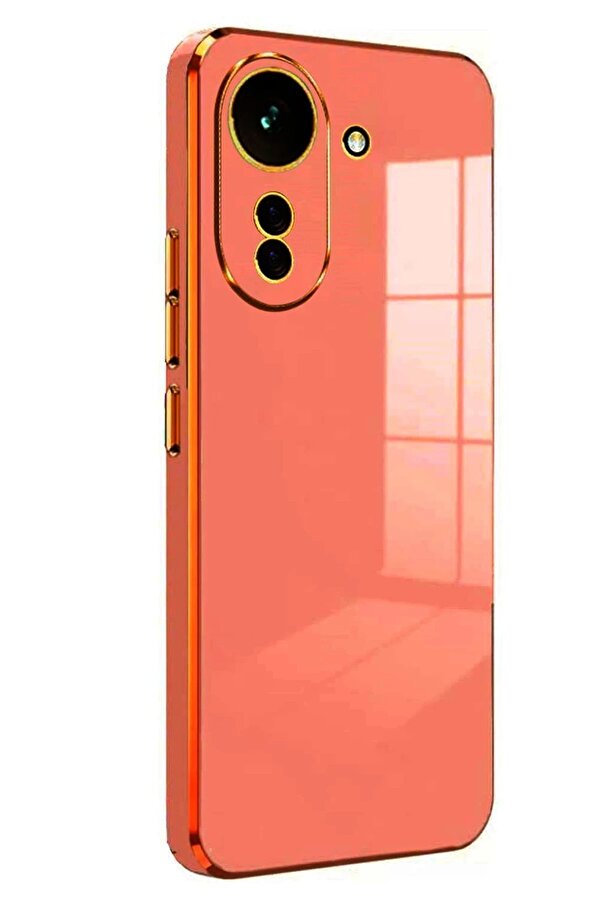 Xi̇aomi̇ Redmi̇ 13C Kılıf Volet Si̇li̇kon - Kırmızı - Brh023176-9422