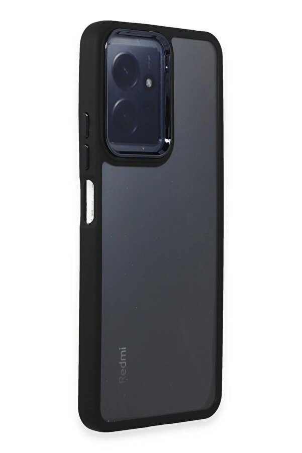Xi̇aomi̇ Redmi̇ Note 12 4G Kılıf Dora Kapak - Si̇yah - Dropx7219-1447