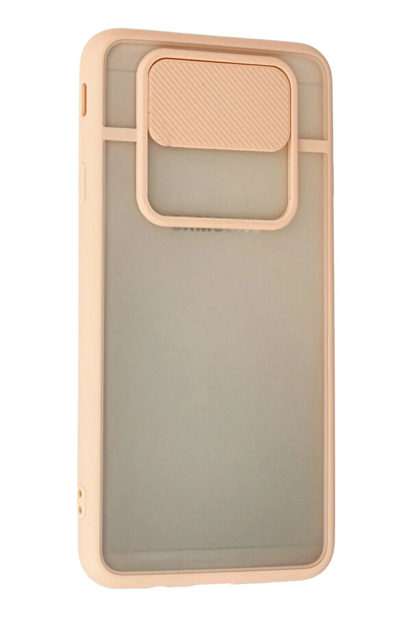 Samsung Galaxy J7 Pri̇me Kılıf Palm Buzlu Kamera Sürgülü Si̇li̇kon - Pembe - Dropx9667-7093