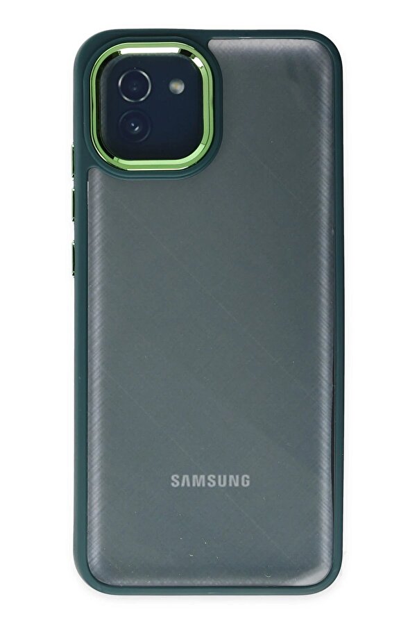 Samsung Galaxy A03 Kılıf Dora Kapak - Haki̇ Yeşi̇l - Dropx1962-4520