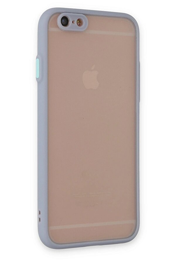 İphone 6 Kılıf Montreal Si̇li̇kon Kapak - Gri̇ - Dropx4969-1458