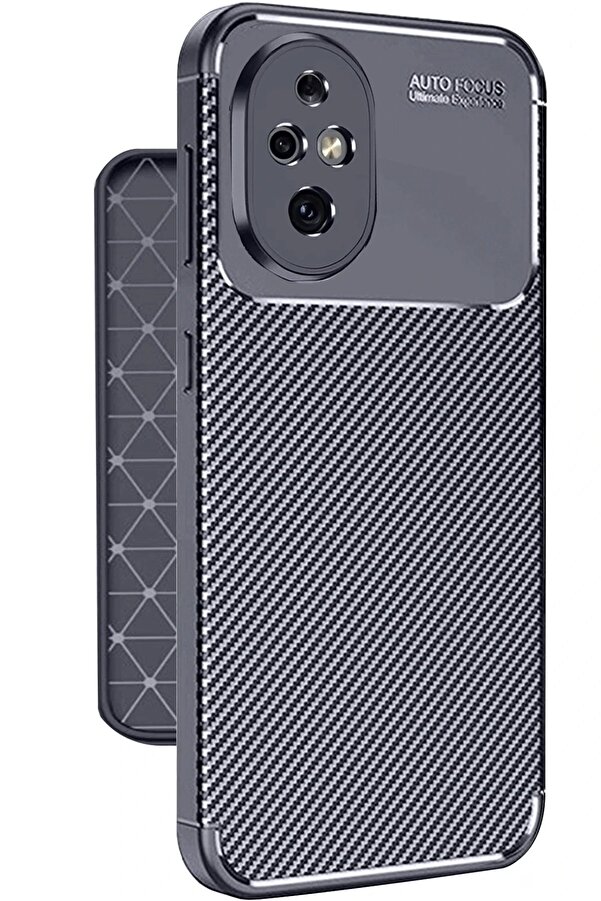 Honor 200 Kılıf Auto Focus Karbon Kapak - Laci̇vert - Dropx5479-9384