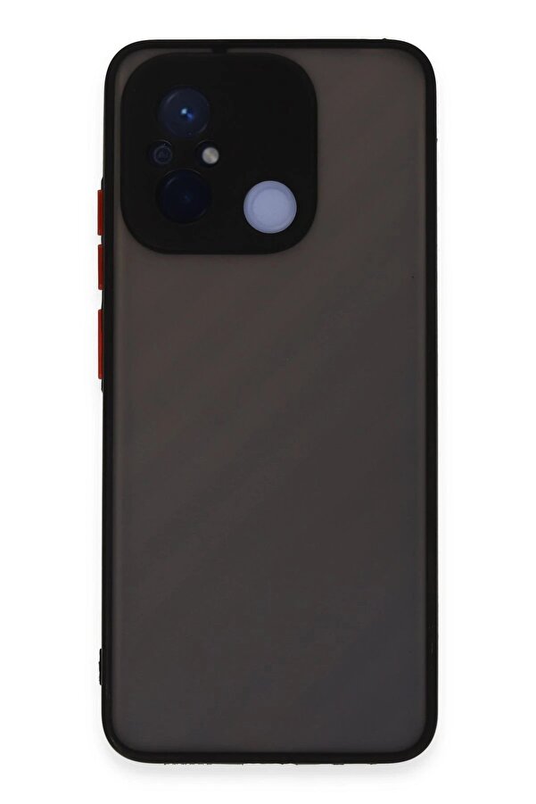 Xi̇aomi̇ Redmi̇ 12C Kılıf Montreal Si̇li̇kon Kapak - Si̇yah - Dropx6054-4637