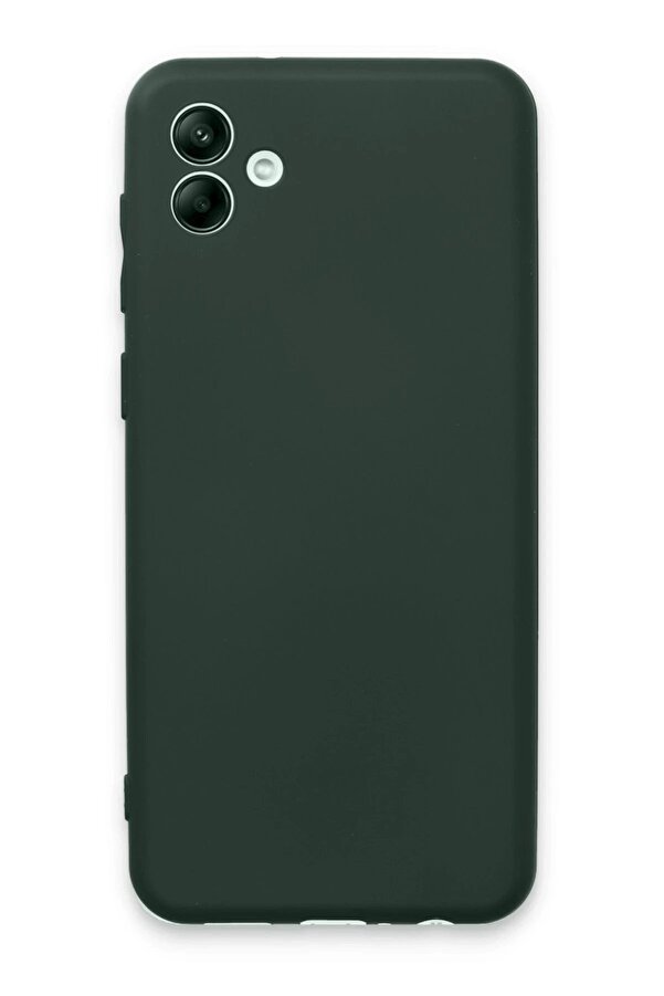 Samsung Galaxy A04E Kılıf Fi̇rst Si̇li̇kon - Koyu Yeşi̇l - Dropx2130-7962