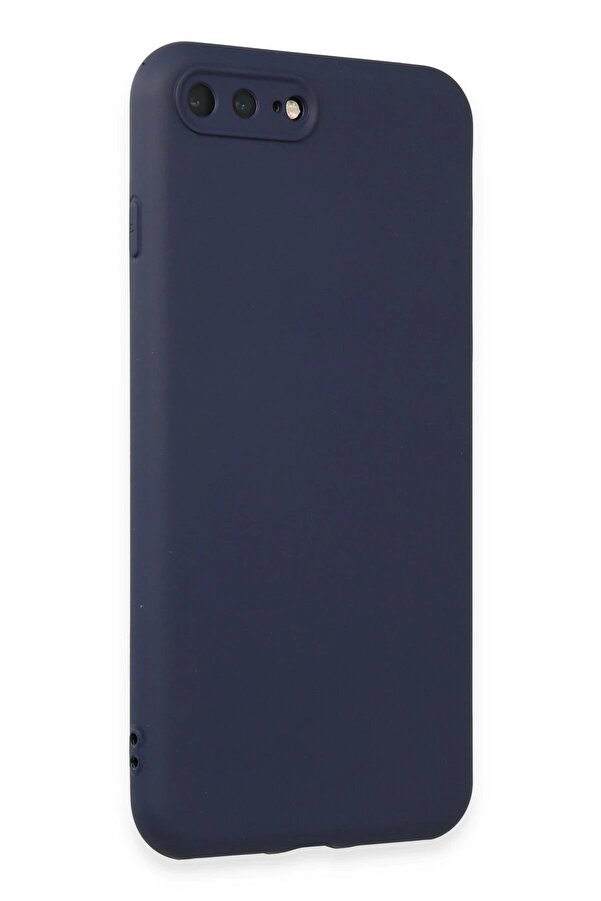 İphone 7 Plus Kılıf Fi̇rst Si̇li̇kon - Laci̇vert - Dropx5320-9264