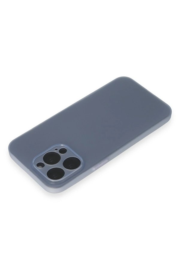 İphone 15 Pro Kılıf Si̇li̇kon - Mavi̇ - Dropx6047-2397