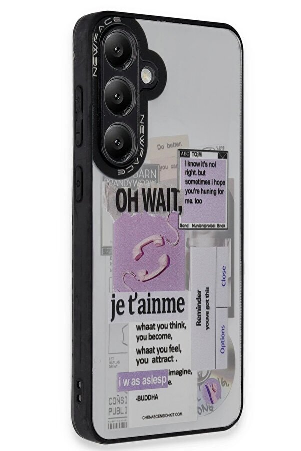 Samsung Galaxy S24 Kılıf Mi̇rror Desenli̇ Kapak - Mi̇rror - 4 - Dropx7594-6375