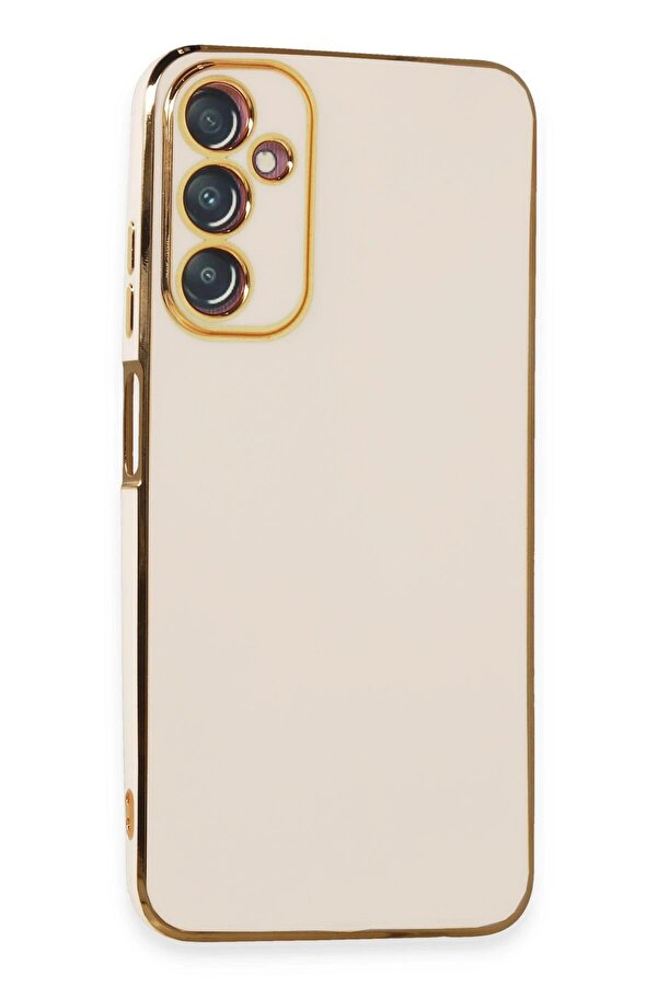 Samsung Galaxy A05S Kılıf Volet Si̇li̇kon - Beyaz - Dropx2802-6401