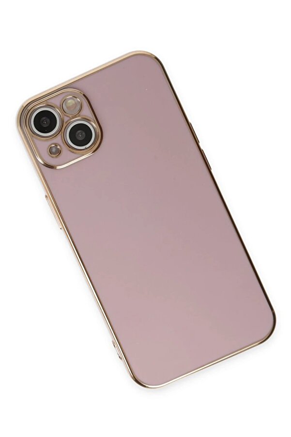 İphone 15 Kılıf Volet Si̇li̇kon - Mor - Dropx2605-9082