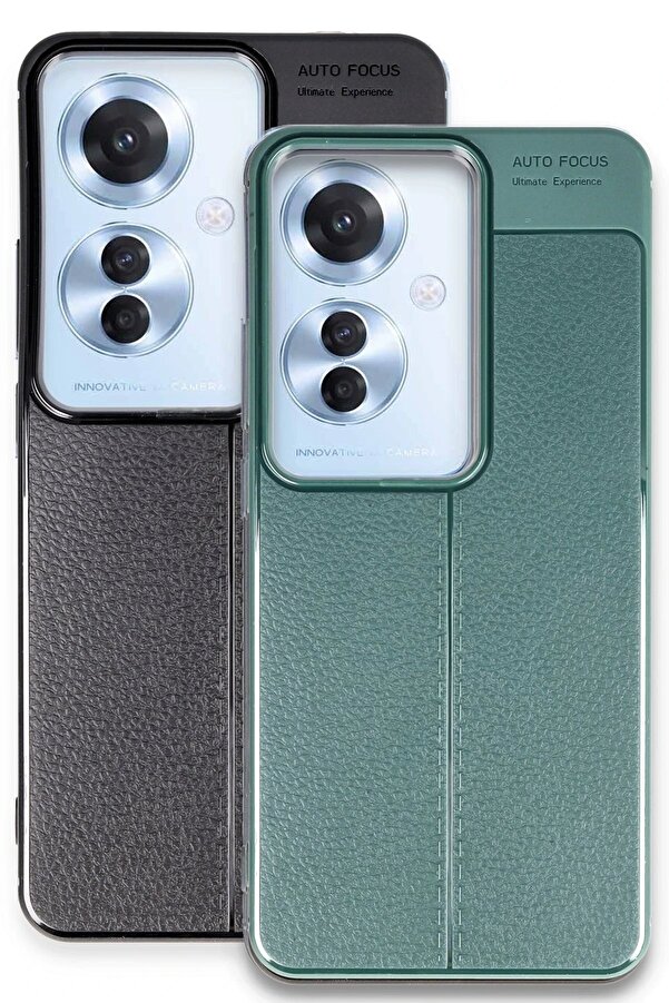 Oppo Reno 11F Kılıf Auto Focus Kapak - Si̇yah - Dropx2706-2446