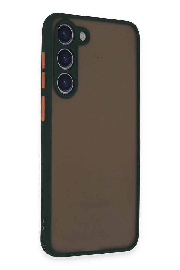 Samsung Galaxy S23 Plus Kılıf Montreal Si̇li̇kon Kapak - Yeşi̇l - Dropx5866-6008