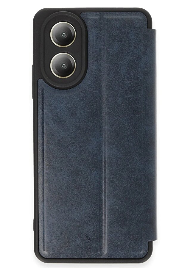 Oppo A38 Kılıf Fli̇p Cover - Laci̇vert - Dropx5095-6053