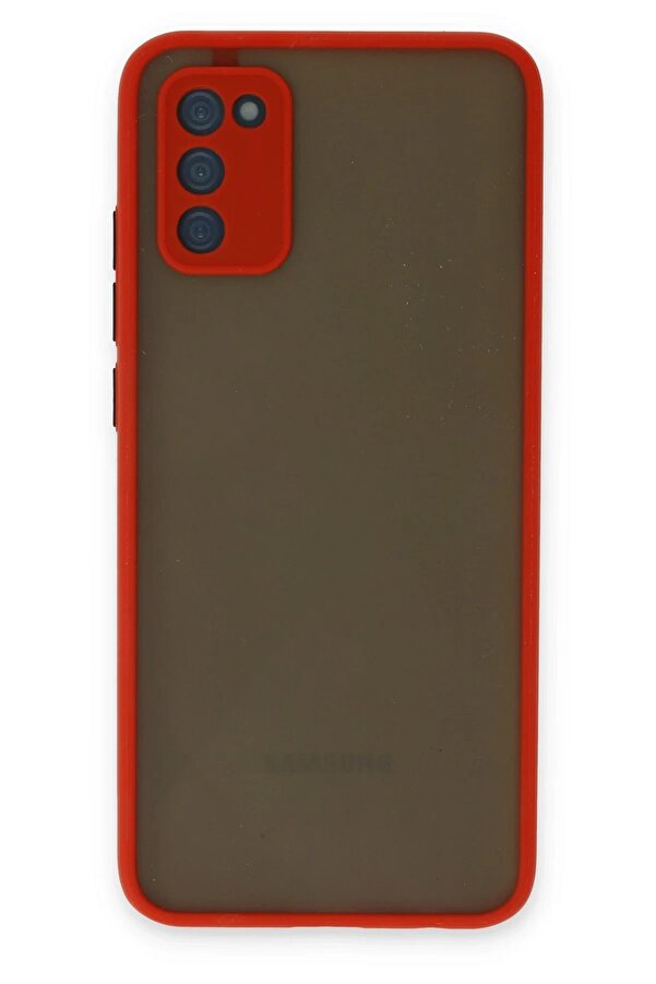 Samsung Galaxy S20 Fe Kılıf Montreal Si̇li̇kon Kapak - Kırmızı - Dropx4055-2117