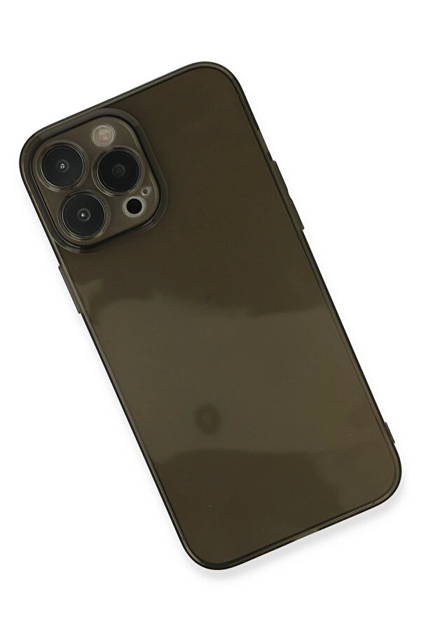 İphone 13 Pro Max Kılıf Fly Lens Si̇li̇kon - Si̇yah - Dropx5230-4657