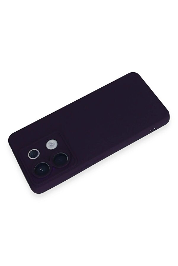Xi̇aomi̇ Redmi̇ Note 13 Pro 5G Kılıf Nano İçi̇ Kadi̇fe Si̇li̇kon - Mor - Dropx2550-4999