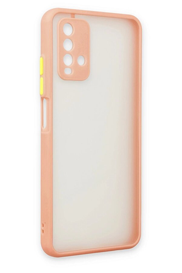 Xi̇aomi̇ Redmi̇ 9T Kılıf Montreal Si̇li̇kon Kapak - Pembe - Dropx9509-4674