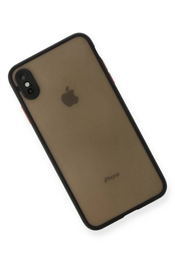 İphone Xs Max Kılıf Montreal Si̇li̇kon Kapak - Si̇yah - Dropx3878-7396