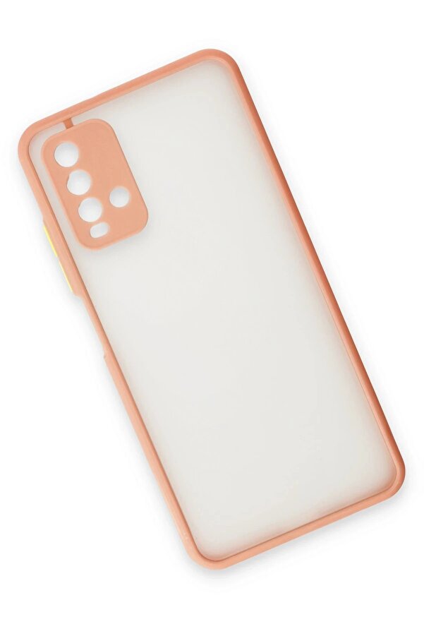 Xi̇aomi̇ Redmi̇ 9T Kılıf Montreal Si̇li̇kon Kapak - Pembe - Dropx9509-4674