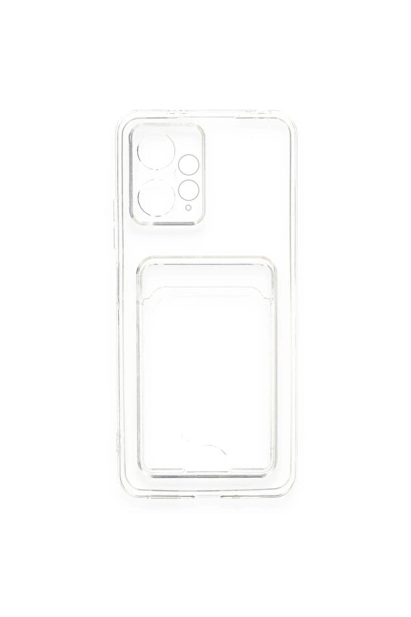 Xi̇aomi̇ Redmi̇ Note 12 4G Kılıf Kart Şeffaf Si̇li̇kon - Şeffaf - Dropx5755-2605