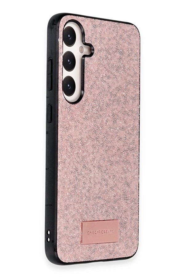 Samsung Galaxy A14 4G Bri̇ght Si̇mli̇ Kapak - Pembe - Dropx3779-6503