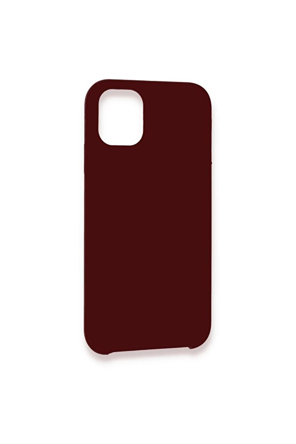 İphone 11 Pro Max Kılıf Lansman Legant Si̇li̇kon - Bordo - Dropx7293-2320