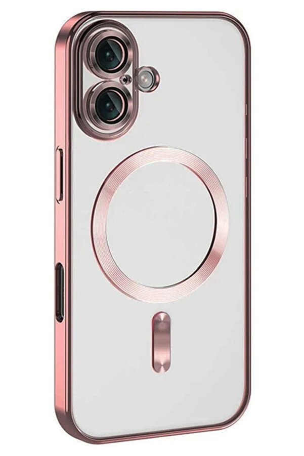 İphone 16 Plus Kılıf Kross Magneti̇csafe Kapak - Pembe - Dropx1566-6857