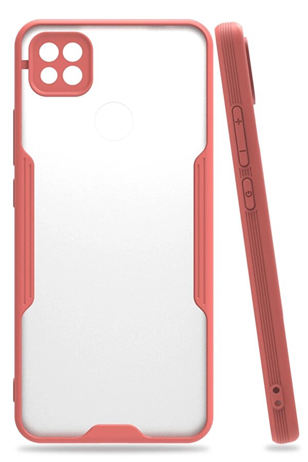 Xi̇aomi̇ Redmi̇ 9C Kılıf Plati̇n Si̇li̇kon - Pembe - Dropx6553-4643