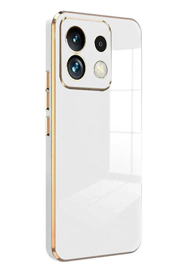Xi̇aomi̇ Redmi̇ Note 13 Pro 5G Kılıf Volet Si̇li̇kon - Beyaz - Dropx7329-9049