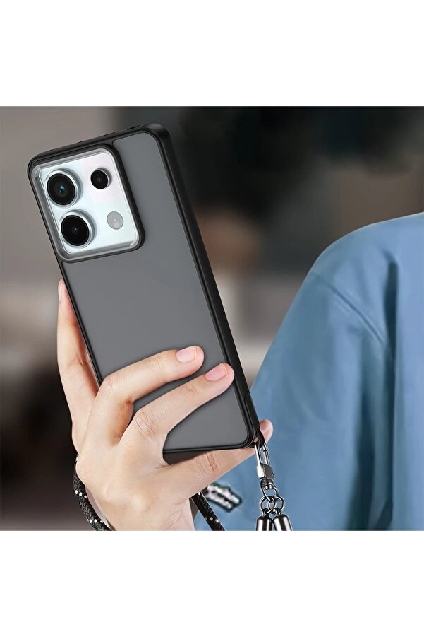 Xi̇aomi̇ Redmi̇ Note 13 Pro 5G Kılıf Elegant Kapak - Si̇yah - Dropx2618-5477