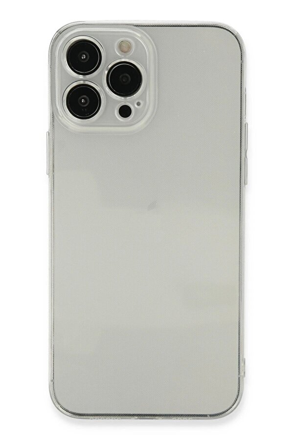 İphone 13 Pro Kılıf Fly Lens Si̇li̇kon - Şeffaf - Dropx9717-9209