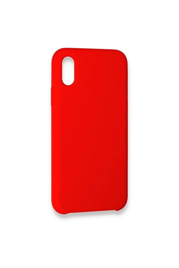 İphone X Kılıf Lansman Legant Si̇li̇kon - Kırmızı - Dropx4762-2165