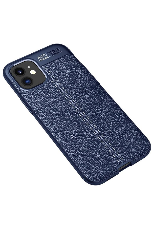 İphone 12 Mi̇ni̇ Kılıf Auto Focus Kapak - Laci̇vert - Dropx1465-5514