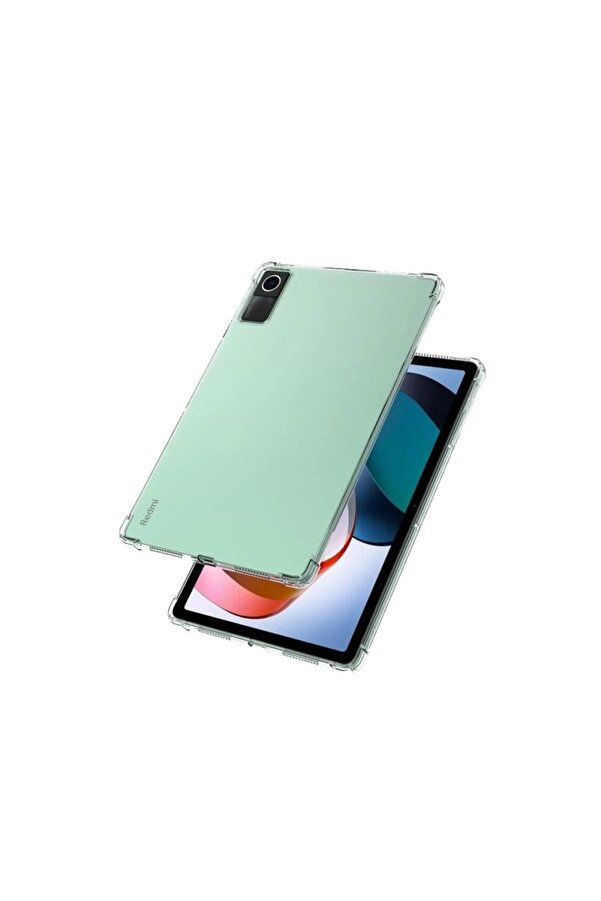 Xi̇aomi̇ Redmi̇ Pad Se 4G Kılıf Anti̇ Şeffaf Tablet Si̇li̇kon - Şeffaf - Dropx4378-8384