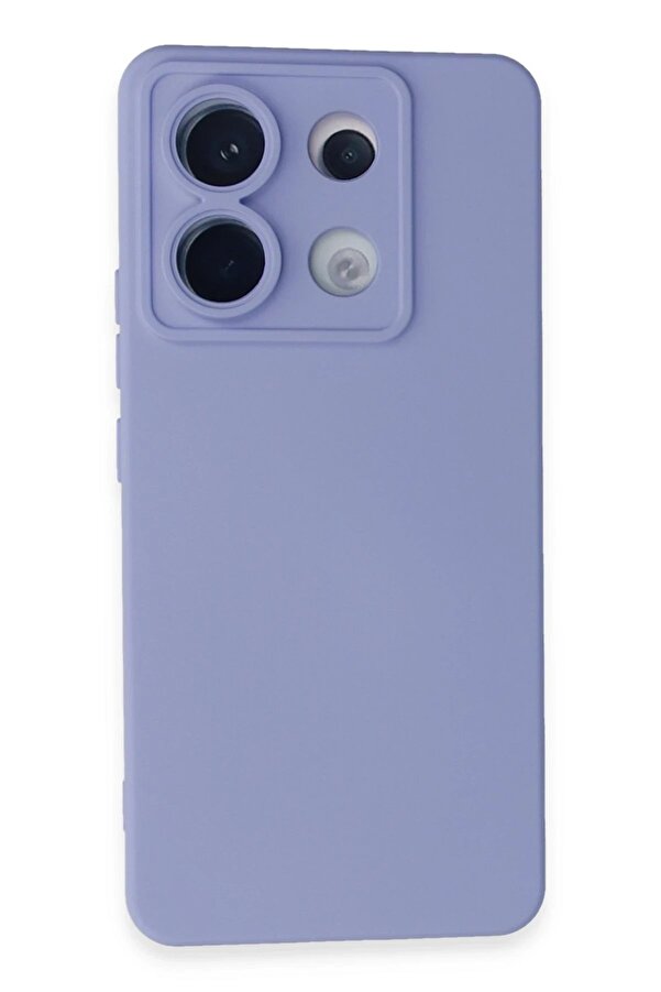 Xi̇aomi̇ Redmi̇ Note 13 Pro 5G Kılıf Nano İçi̇ Kadi̇fe Si̇li̇kon - Li̇la - Dropx9780-1470