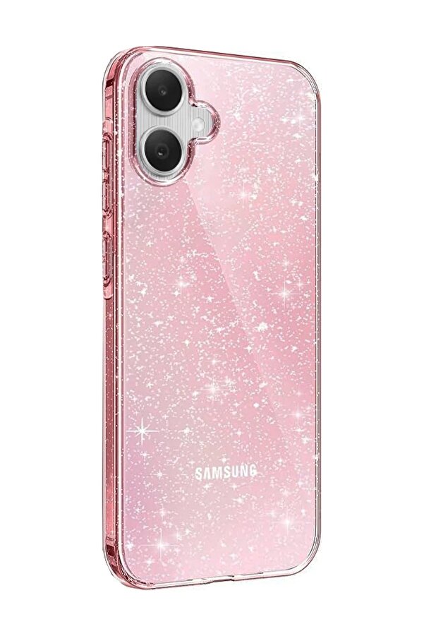 Samsung Galaxy A05 Kılıf Glow Kapak - Pembe - Rovex8350-5542