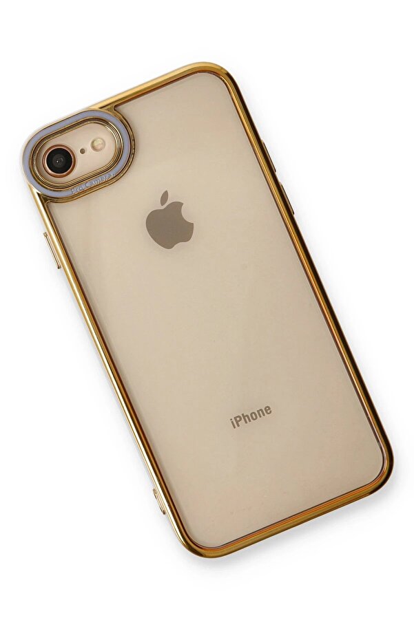 İphone 7 Kılıf Li̇va Lens Si̇li̇kon - Li̇la - Dropx7109-5692