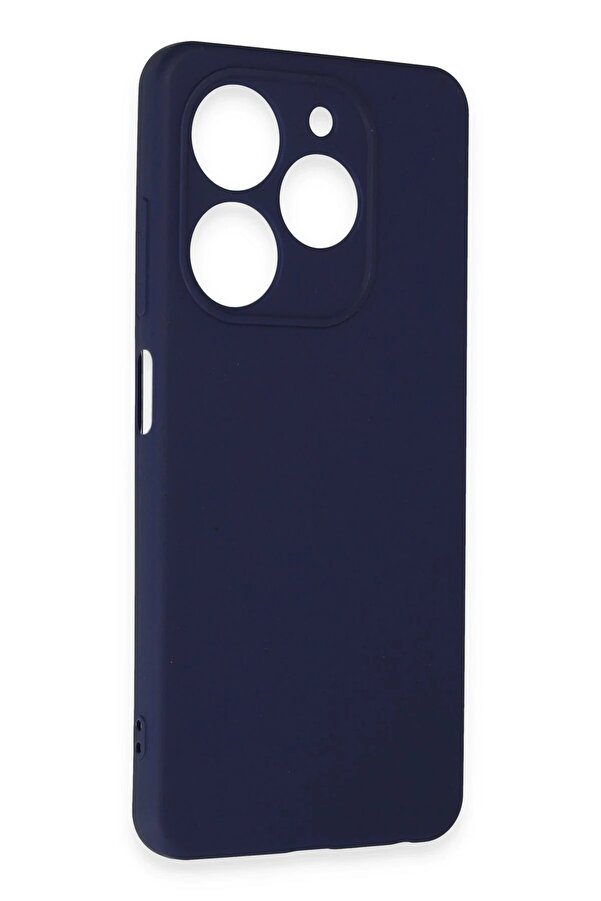 Tecno Spark Go 2024 Kılıf Fi̇rst Si̇li̇kon - Laci̇vert - Dropx3375-3035
