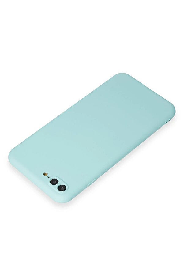 İphone 7 Plus Kılıf Fi̇rst Si̇li̇kon - Turkuaz - Dropx1147-4506