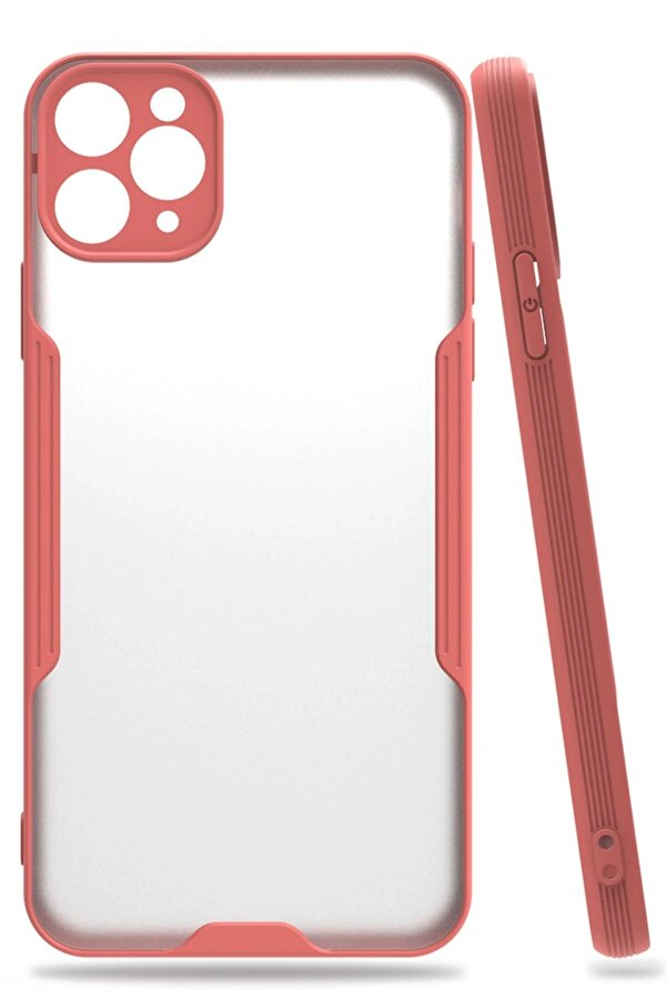 İphone 11 Pro Kılıf Plati̇n Si̇li̇kon - Pembe - Dropx5698-7212