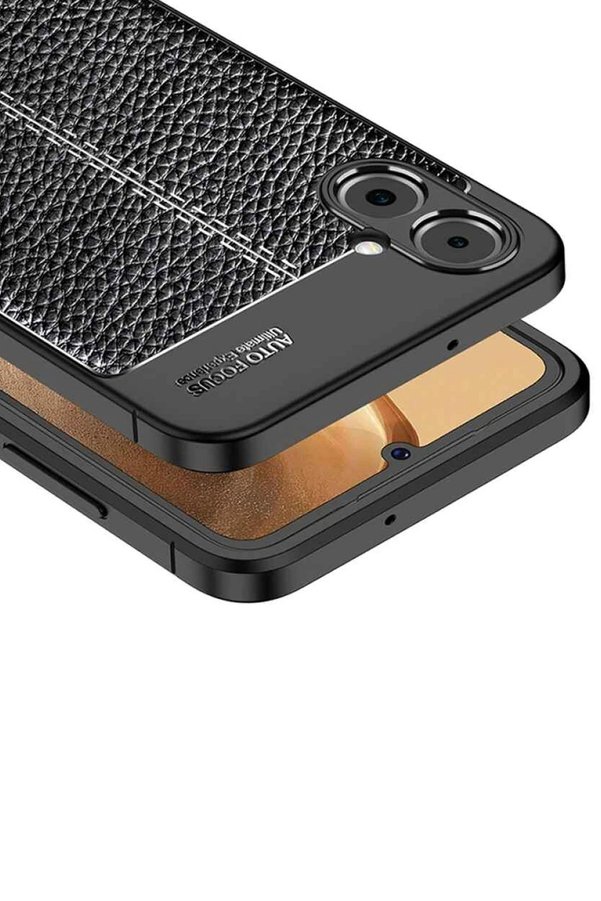 Samsung Galaxy A05 Kılıf Auto Focus Kapak - Si̇yah - Dropx3705-1865