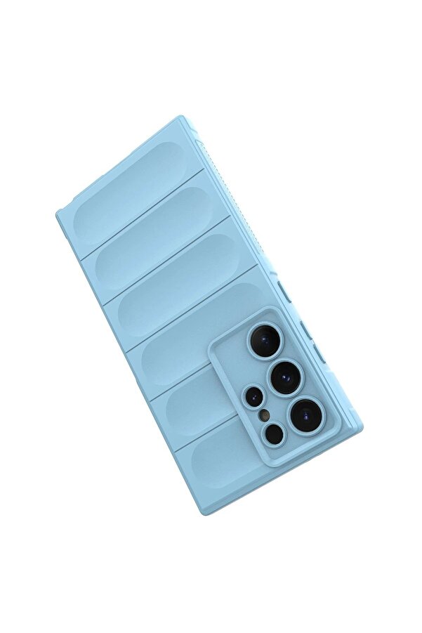 Samsung Galaxy S24 Ultra Kılıf Opti̇mum Si̇li̇kon - Sky Blue - Dropx2002-1992