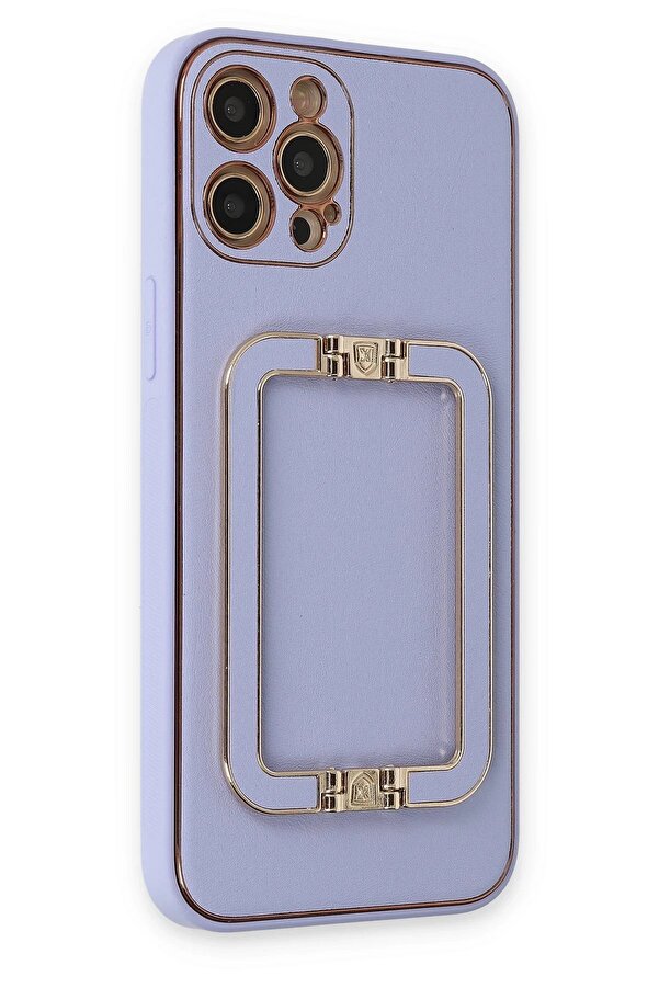 İphone 12 Pro Kılıf Coco Eli̇t Kapak - Li̇la - Dropx3647-5737