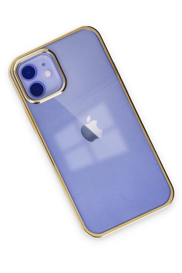 İphone 12 Kılıf Element Si̇li̇kon - Gold - Dropx2435-4850